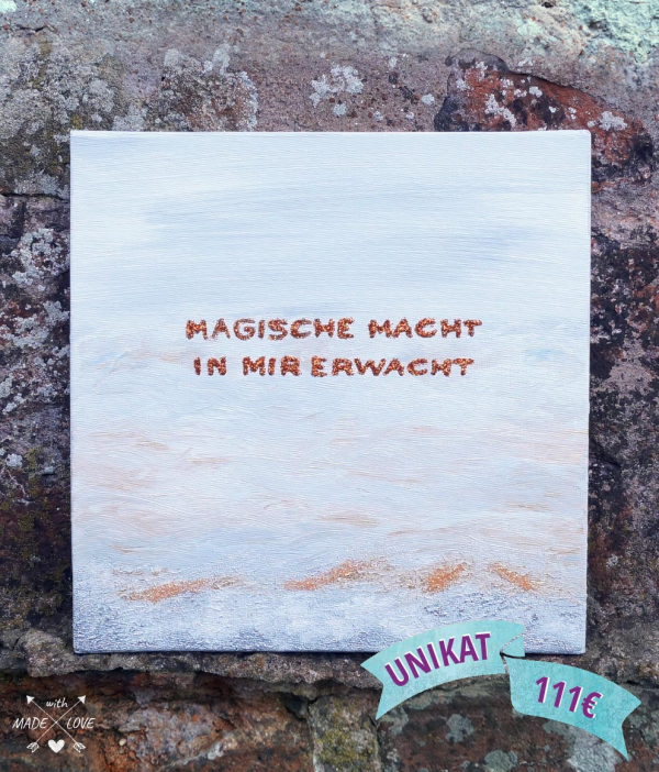 Spirituelle Kunst Segen "Magische Macht in mir erwacht"